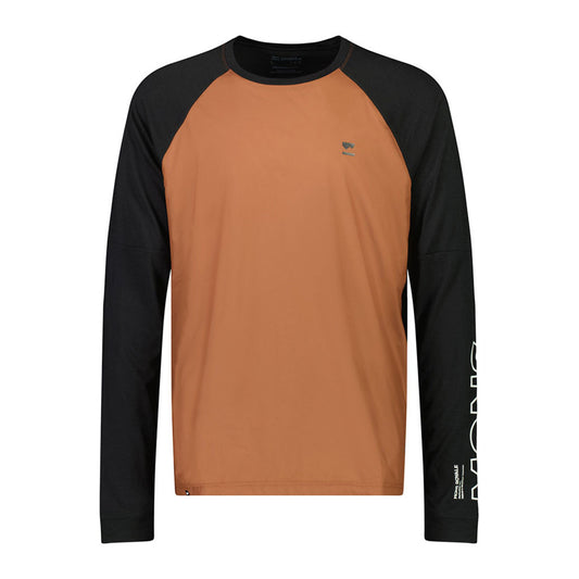 Tarn Merino Shift Wind Jersey - Dark Copper/Black