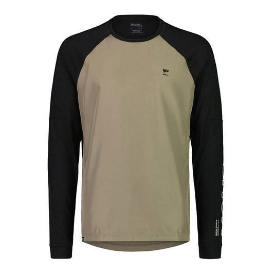 Tarn Merino Shift Wind Jersey - Walnut / Black