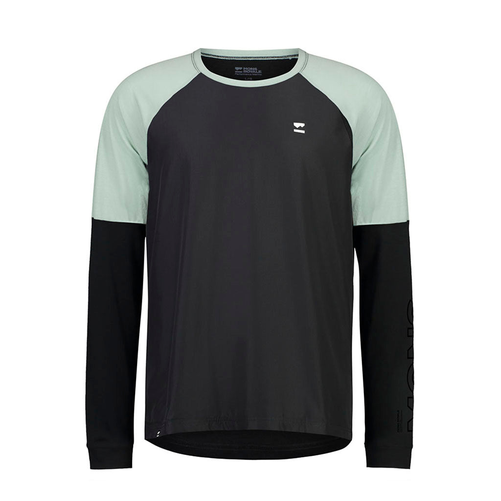 Tarn Merino Shift Wind Jersey Glacier / Black