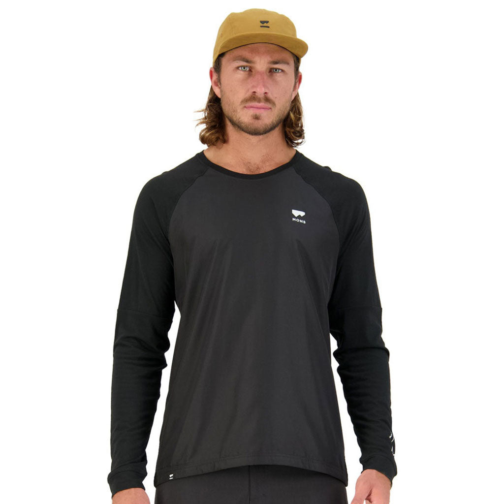 Tarn Merino Shift Wind Jersey Black