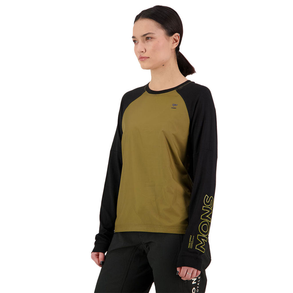 Tarn Merino Shift Wind Jersey - Lichen / Black