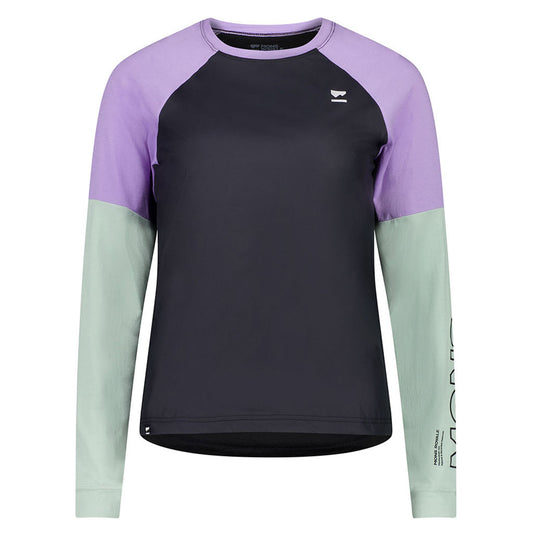 Tarn Merino Shift Wind Jersey Glacier / Lupin /BLK