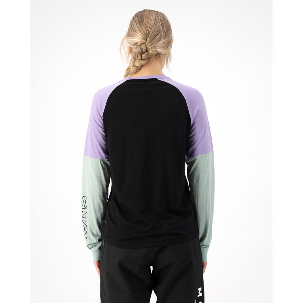 Tarn Merino Shift Wind Jersey Glacier / Lupin /BLK