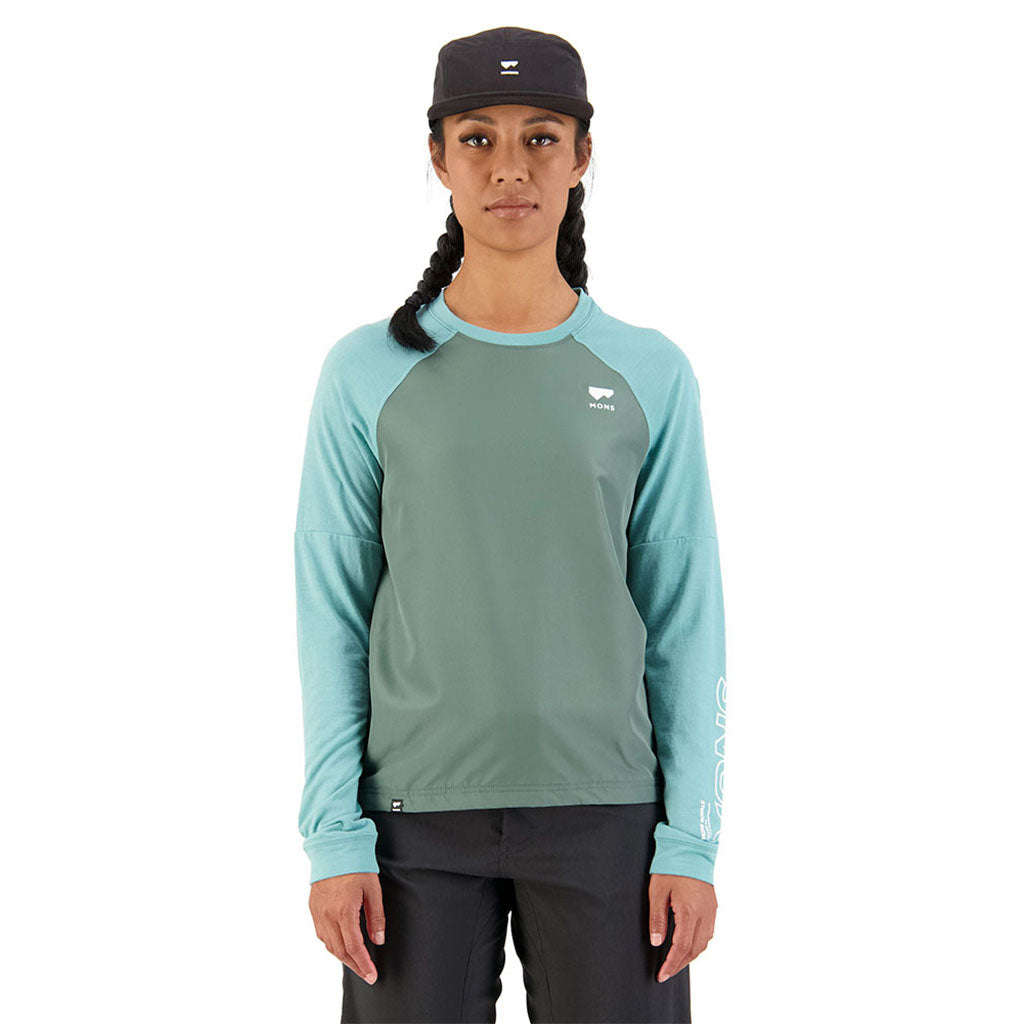 Tarn Merino Shift Wind Jersey Sage / Burnt Sage