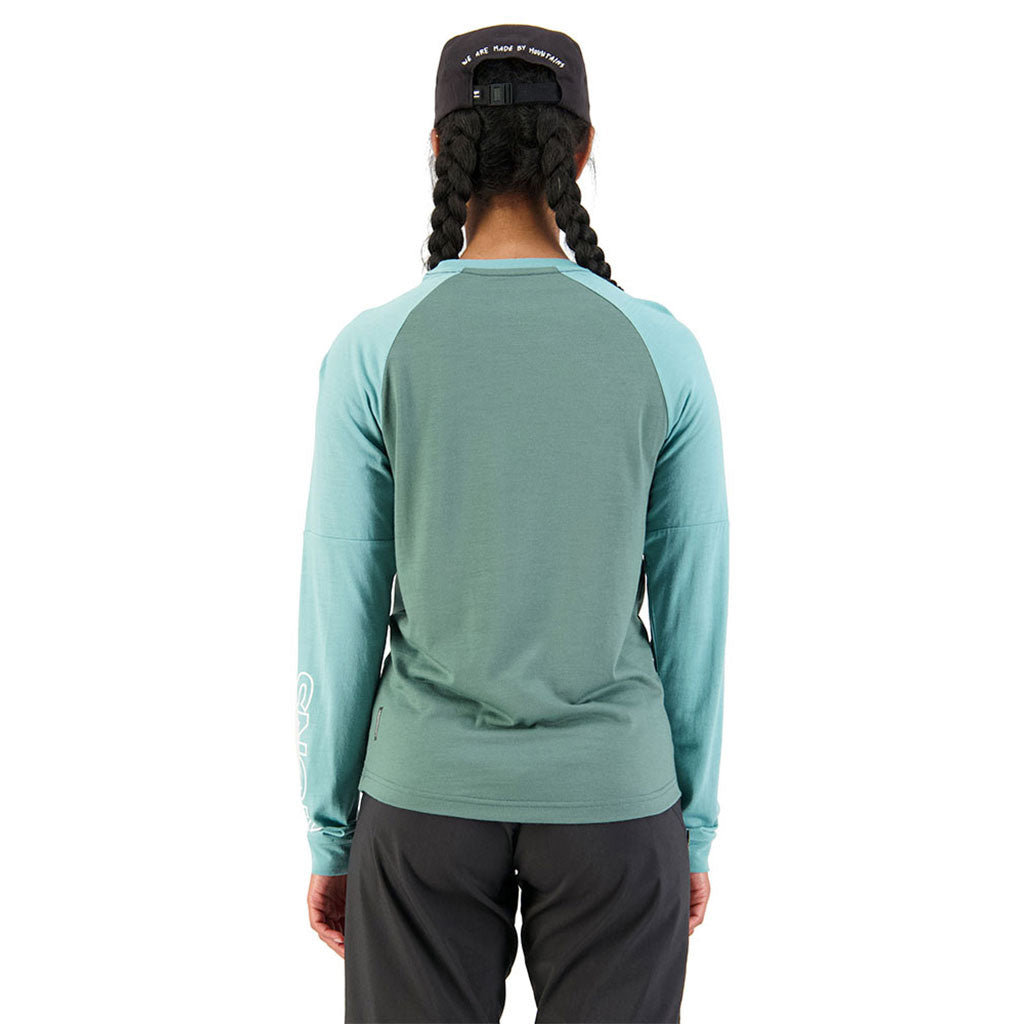 Tarn Merino Shift Wind Jersey Sage / Burnt Sage