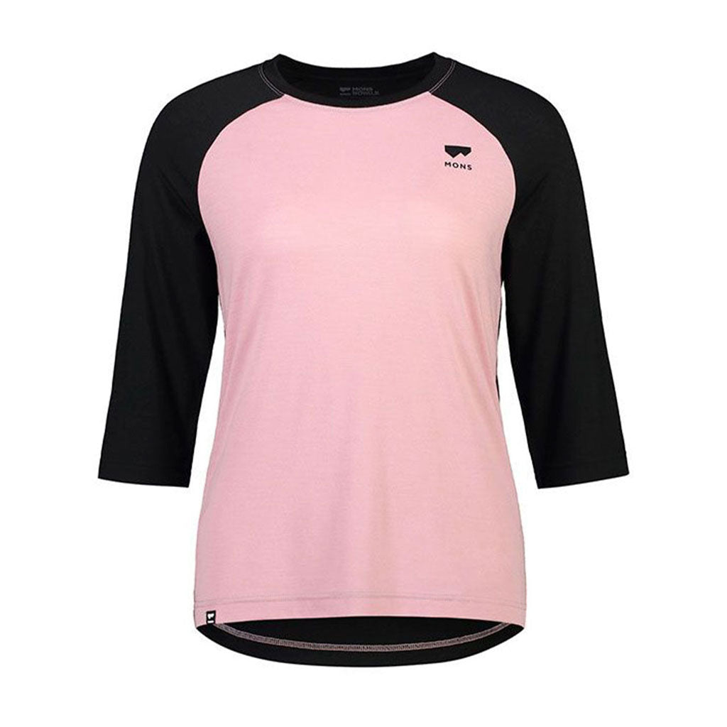 Tarn Merino Shift Raglan 3/4 Black Candy