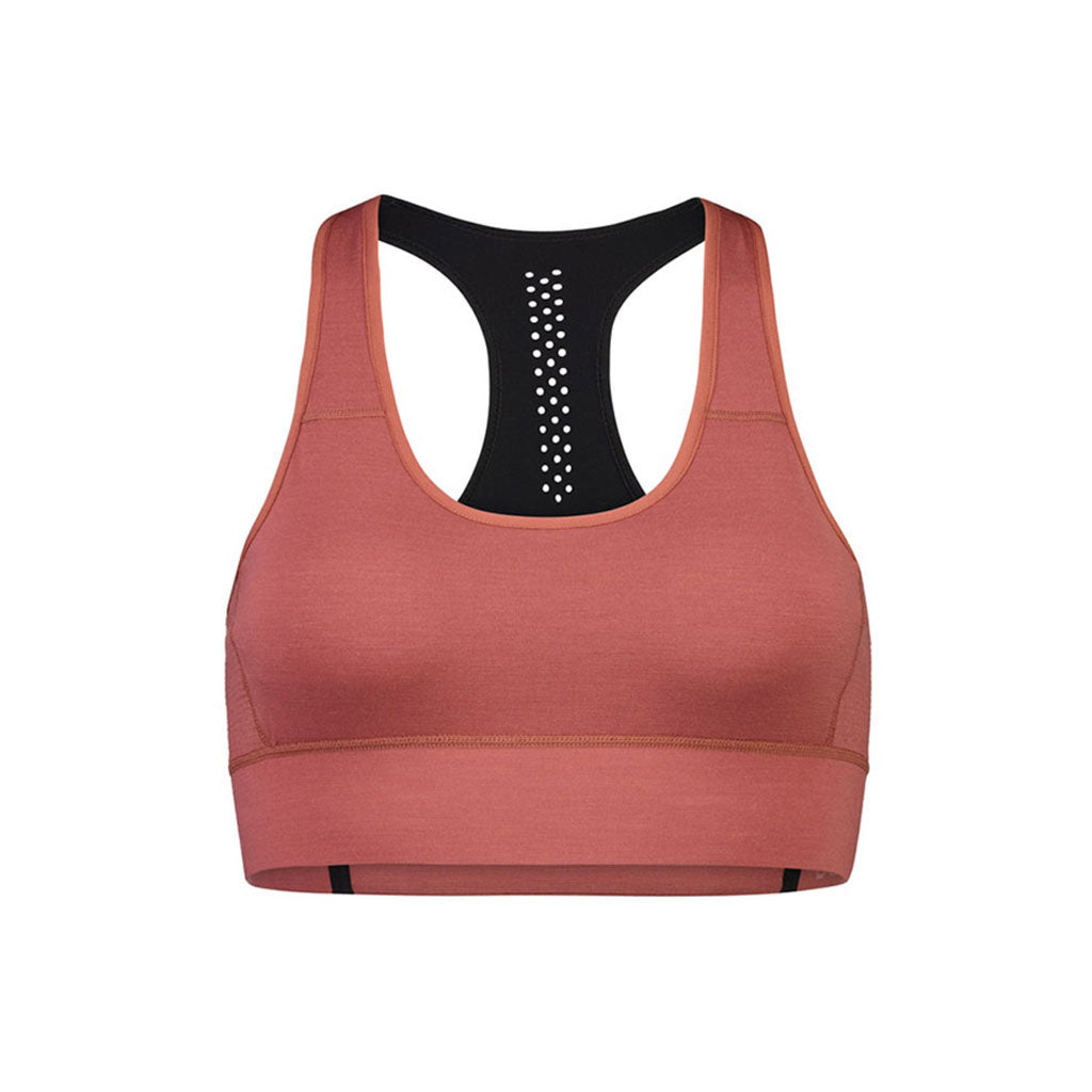 Stratos Merino Shift Sports Bra Terracotta