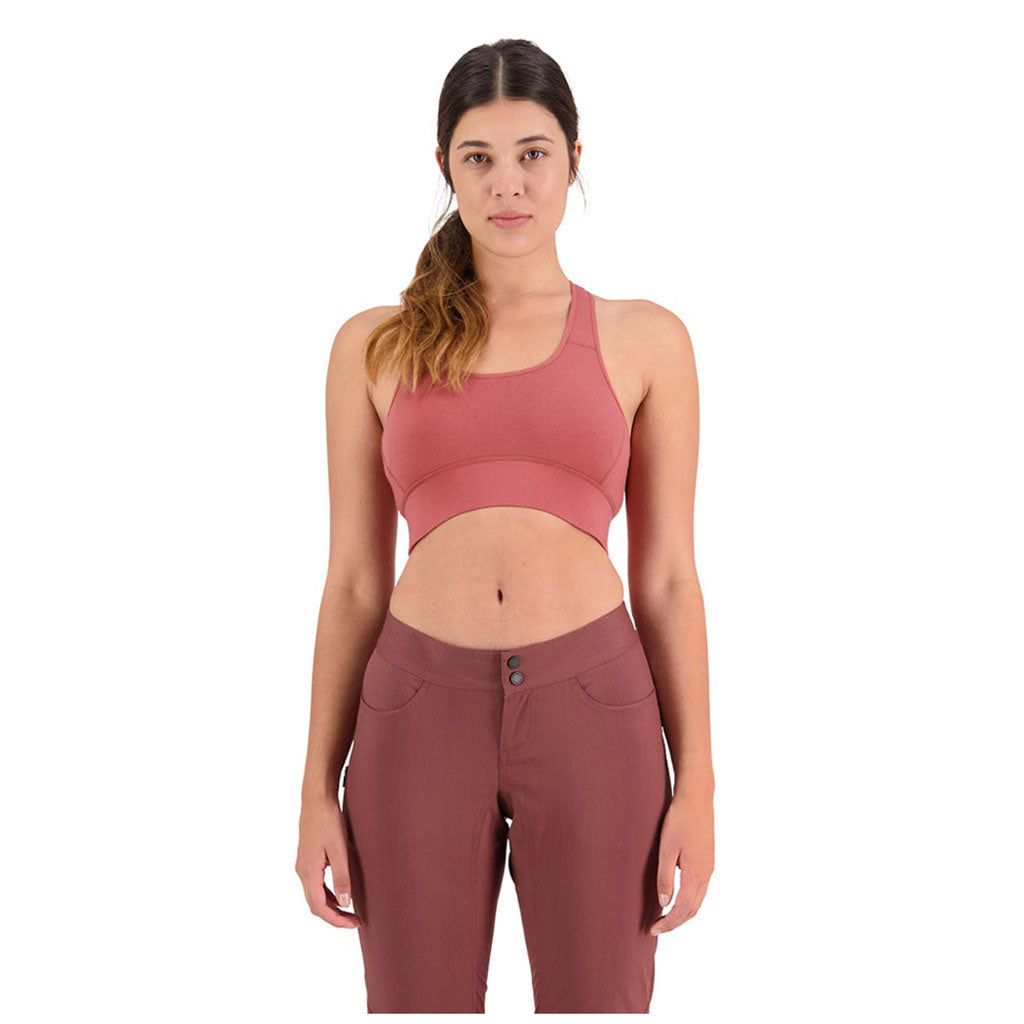 Stratos Merino Shift Sports Bra Terracotta