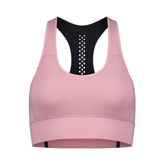 Stratos Merino Shift Sports Bra Candy