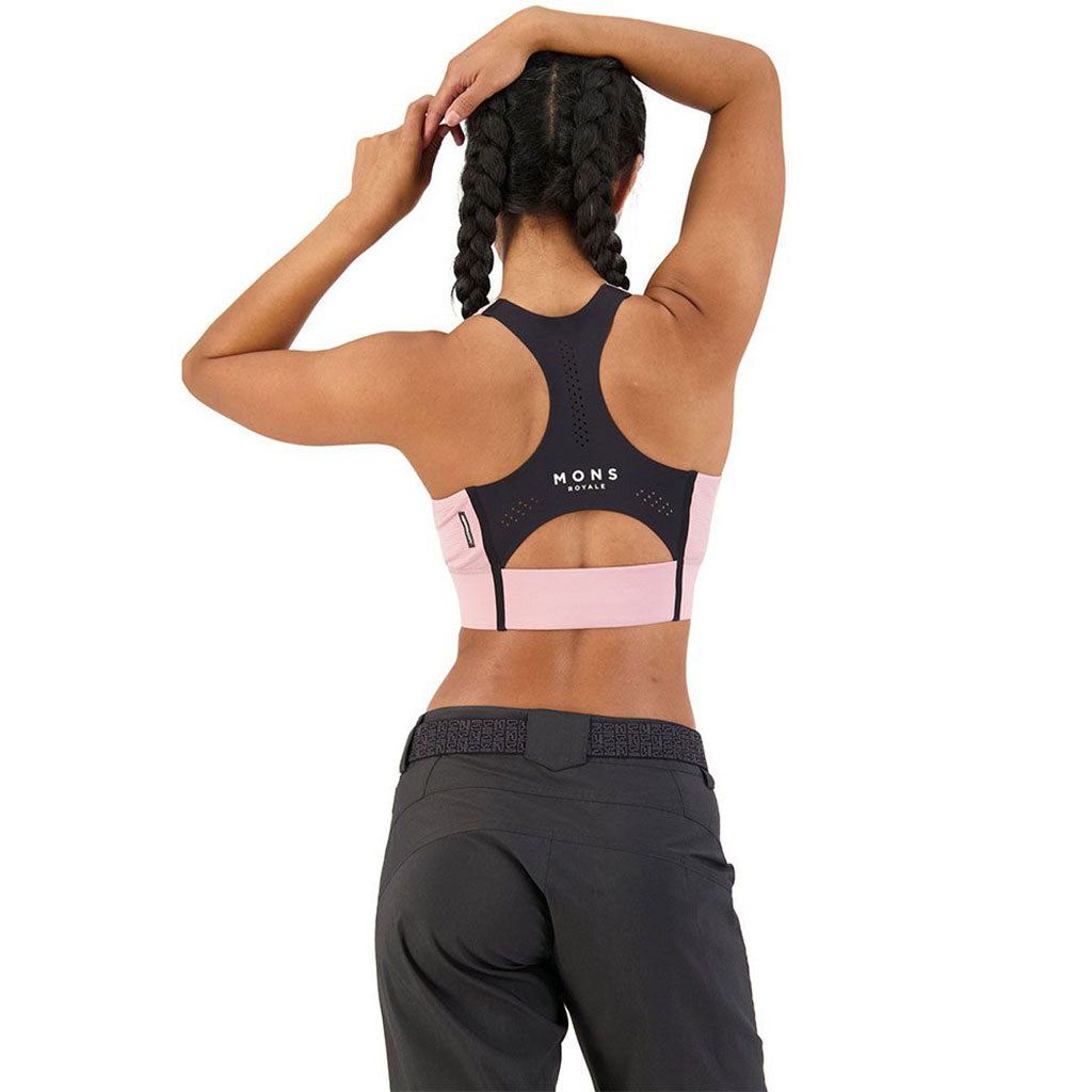 Stratos Merino Shift Sports Bra Candy