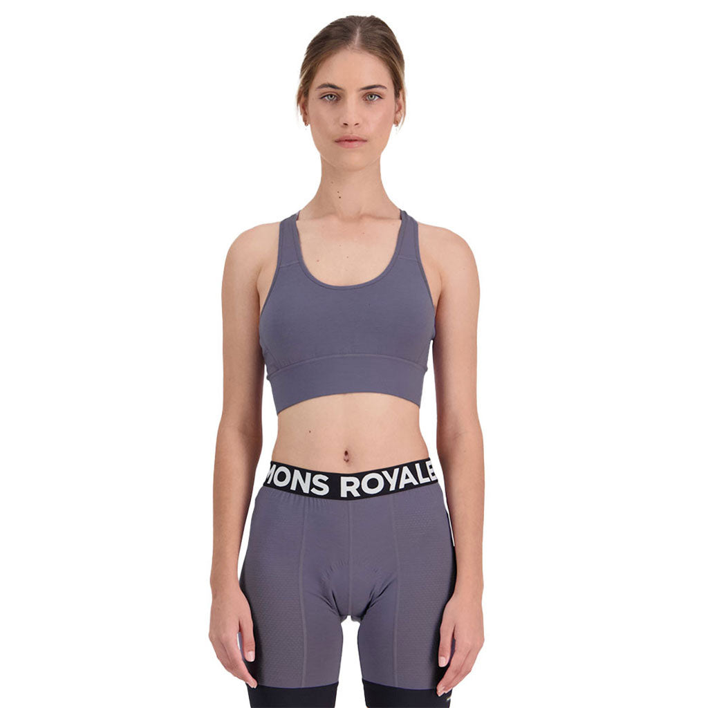 Stratos Merino Shift Sports Bra - Shark