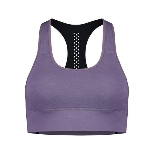 Stratos Merino Shift Sports Bra - Thistle