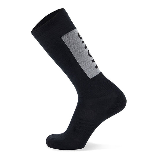 Atlas Merino Snow Sock Black