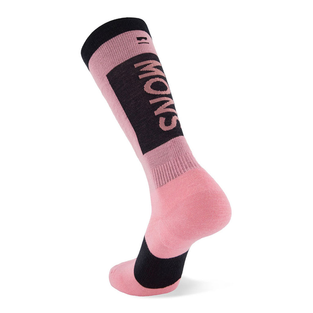 Atlas Merino Snow Sock Dusty Pink