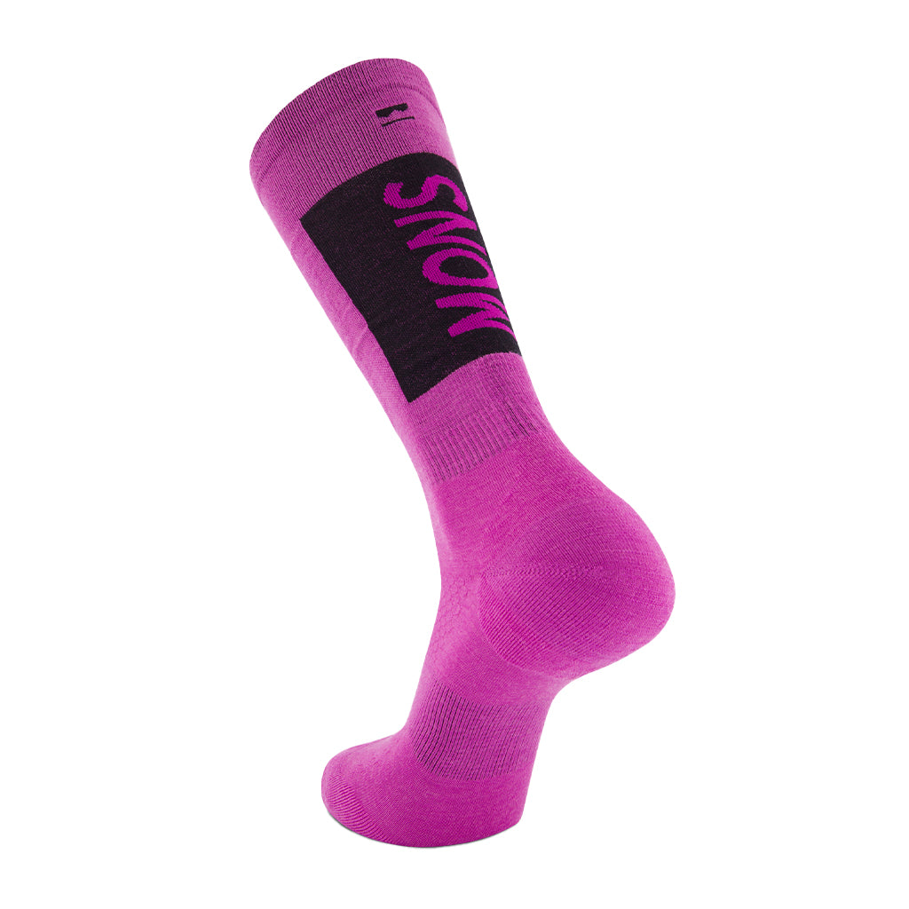 Atlas Merino Snow Sock - Purple Bolt