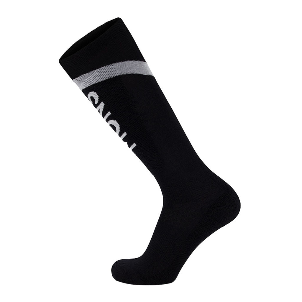 Ultra Cushion Merino Snow Sock - Black