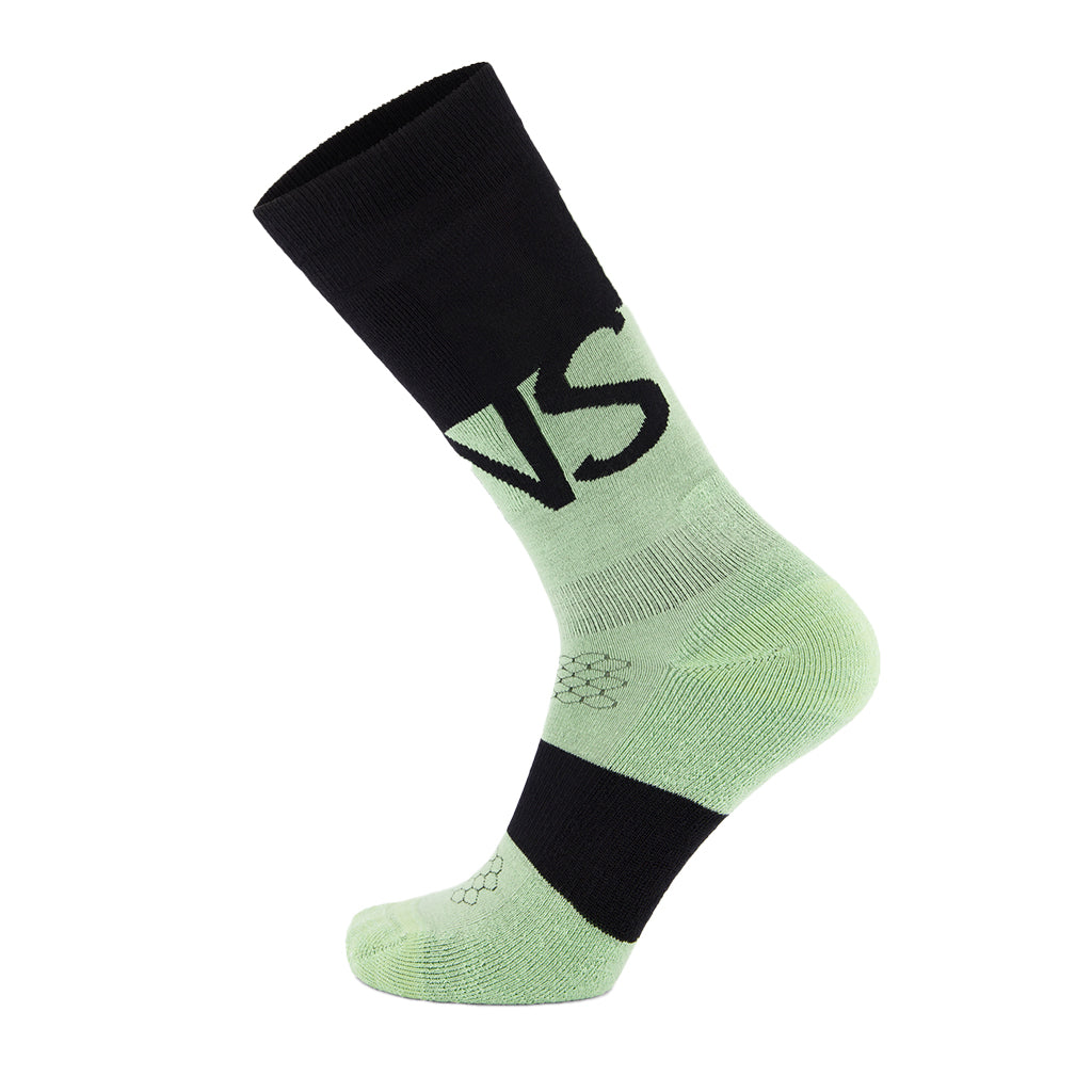 Ultra Cushion Merino Snow Sock - Matcha / Black