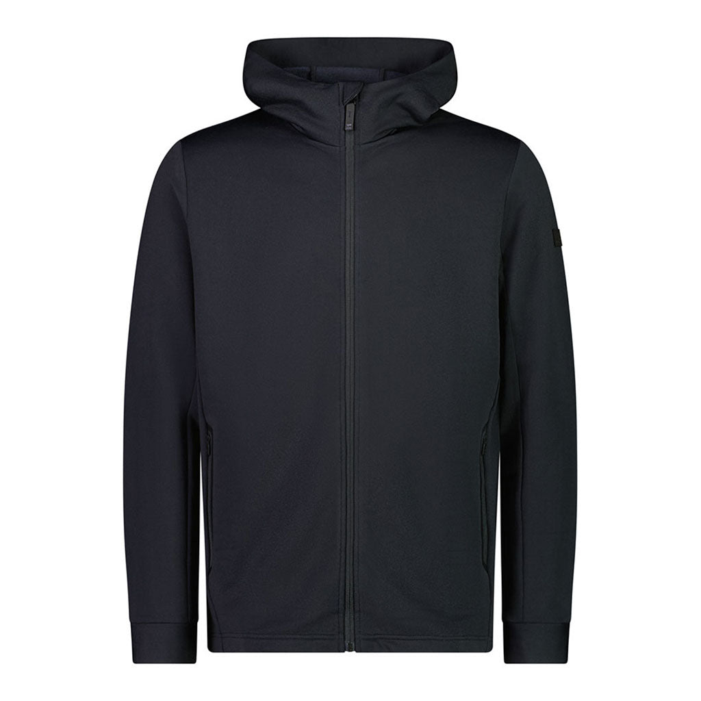 Arcadia Merino Fleece Hoody - Black