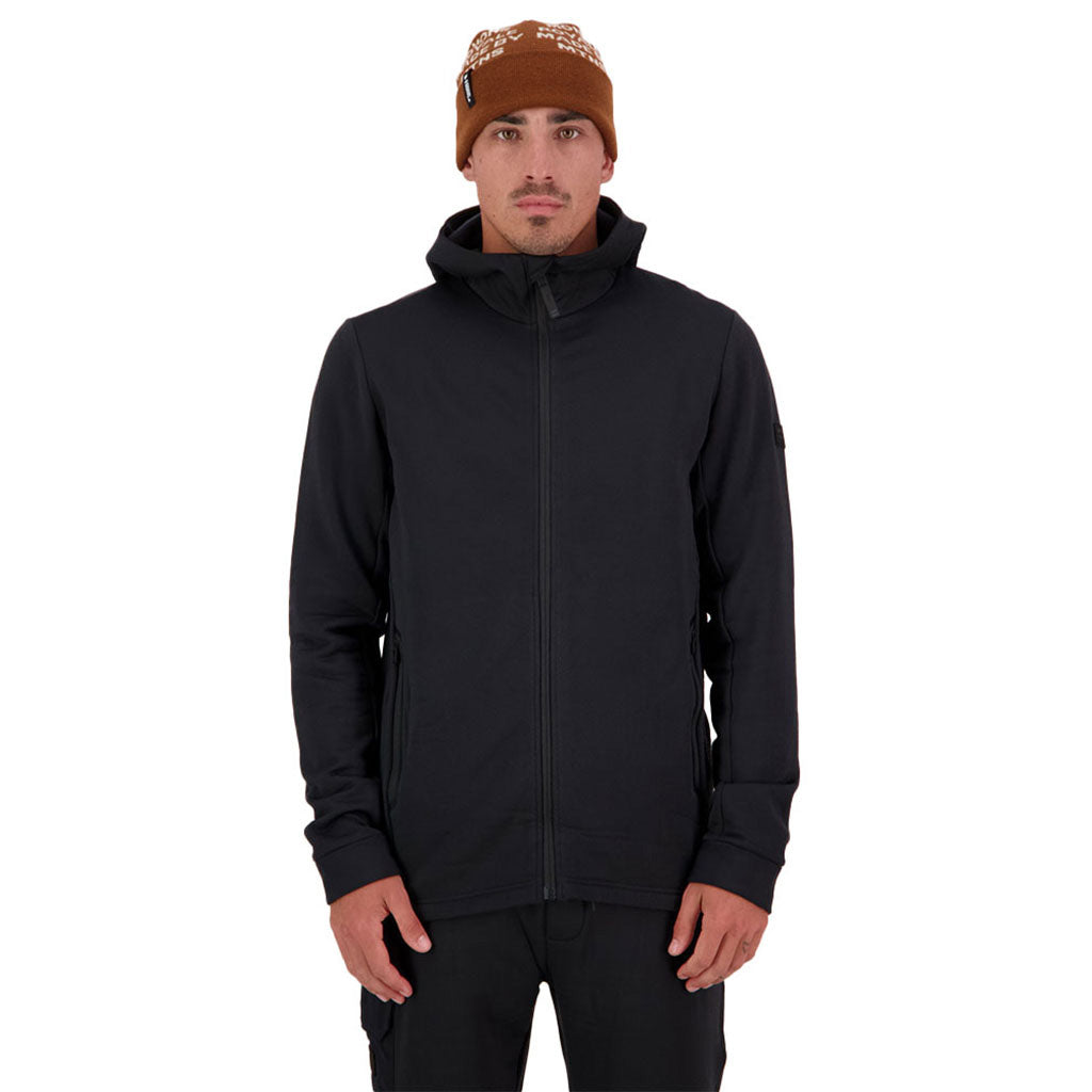 Arcadia Merino Fleece Hoody - Black