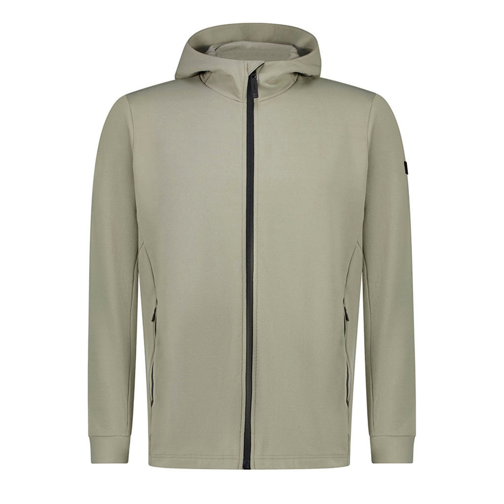 Arcadia Merino Fleece Hoody Dried Sage