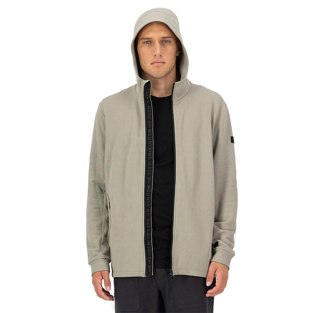 Arcadia Merino Fleece Hoody Dried Sage