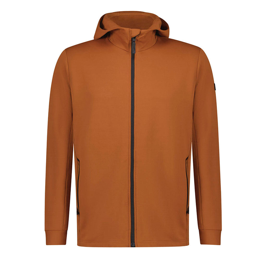Arcadia Merino Fleece Hoody Ginger
