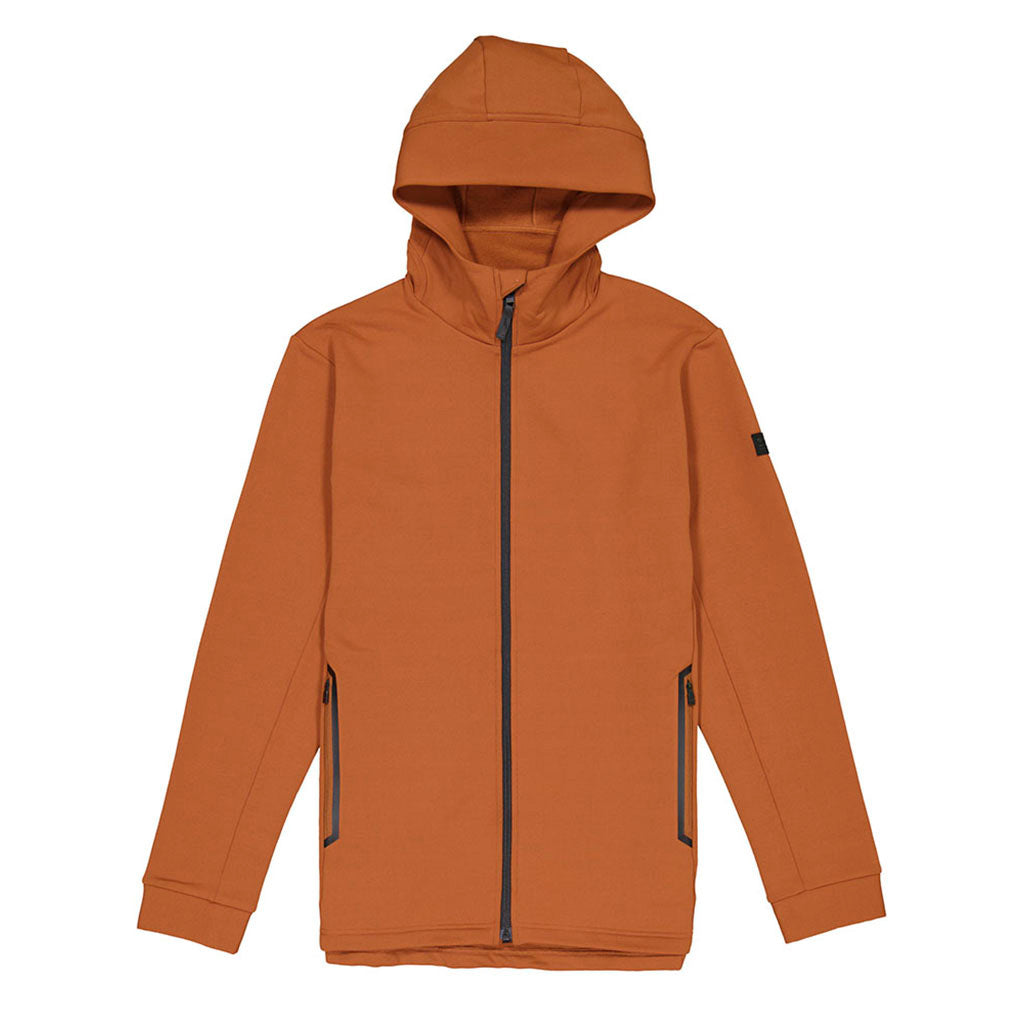 Arcadia Merino Fleece Hoody Ginger