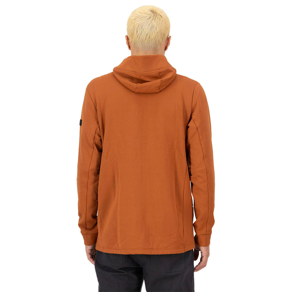 Arcadia Merino Fleece Hoody Ginger