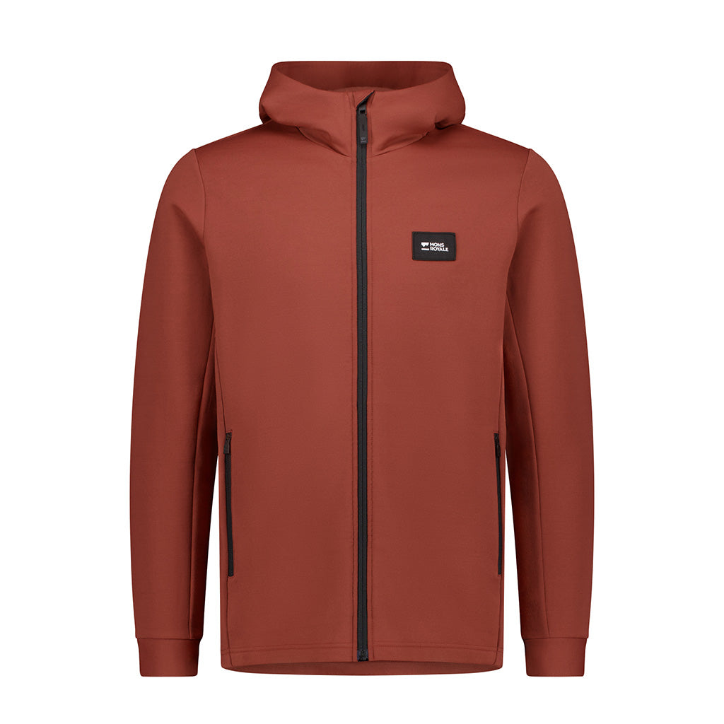 Arcadia Merino Fleece Hoody - Sienna