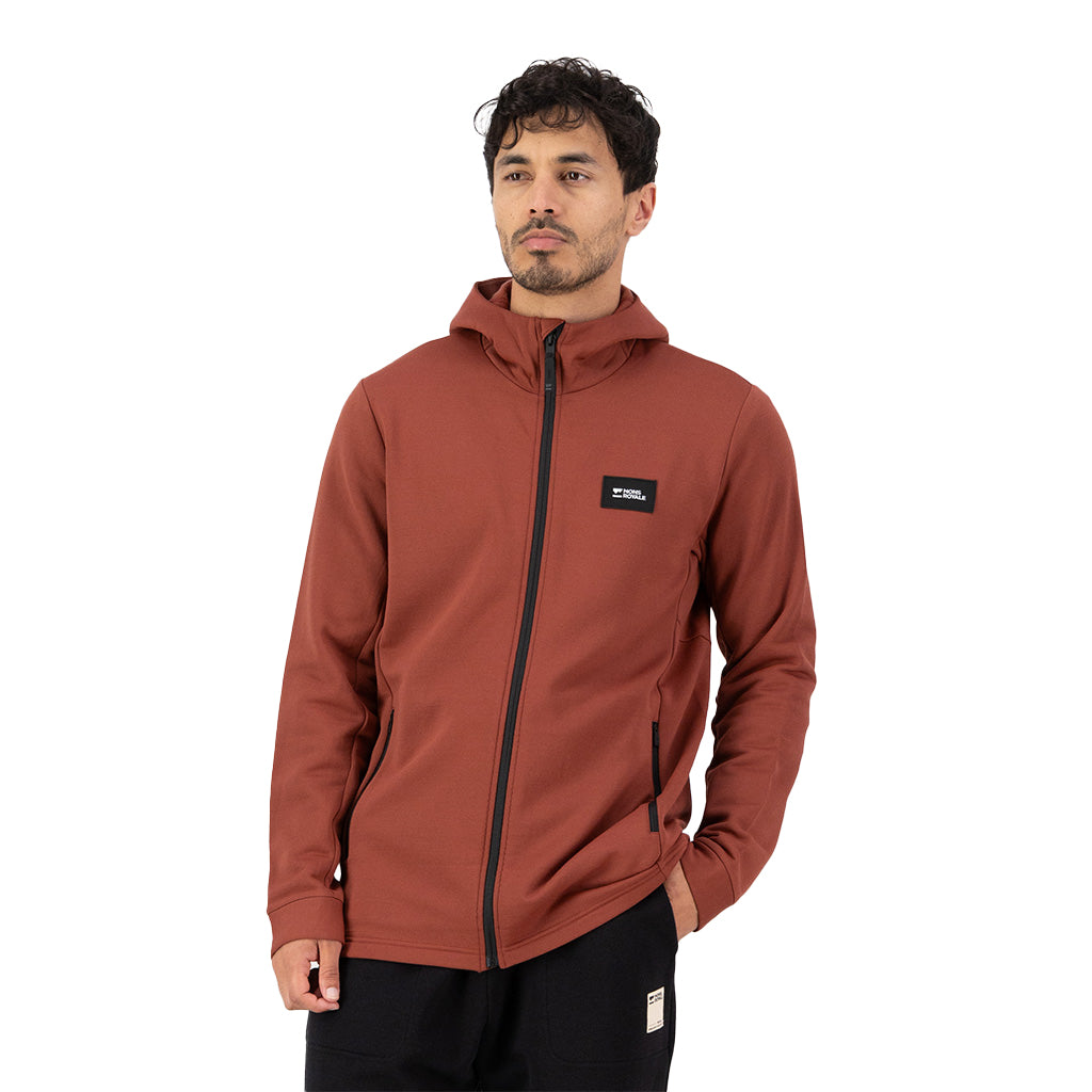 Arcadia Merino Fleece Hoody - Sienna