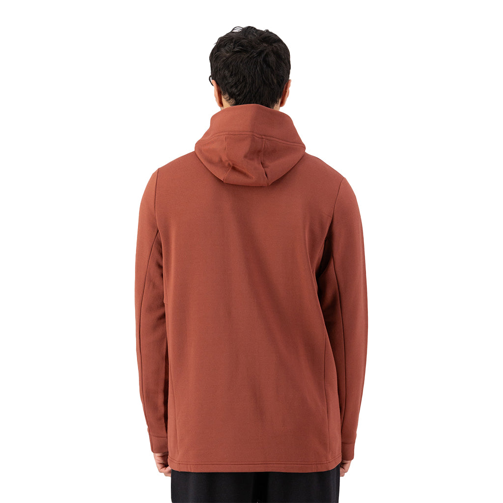 Arcadia Merino Fleece Hoody - Sienna