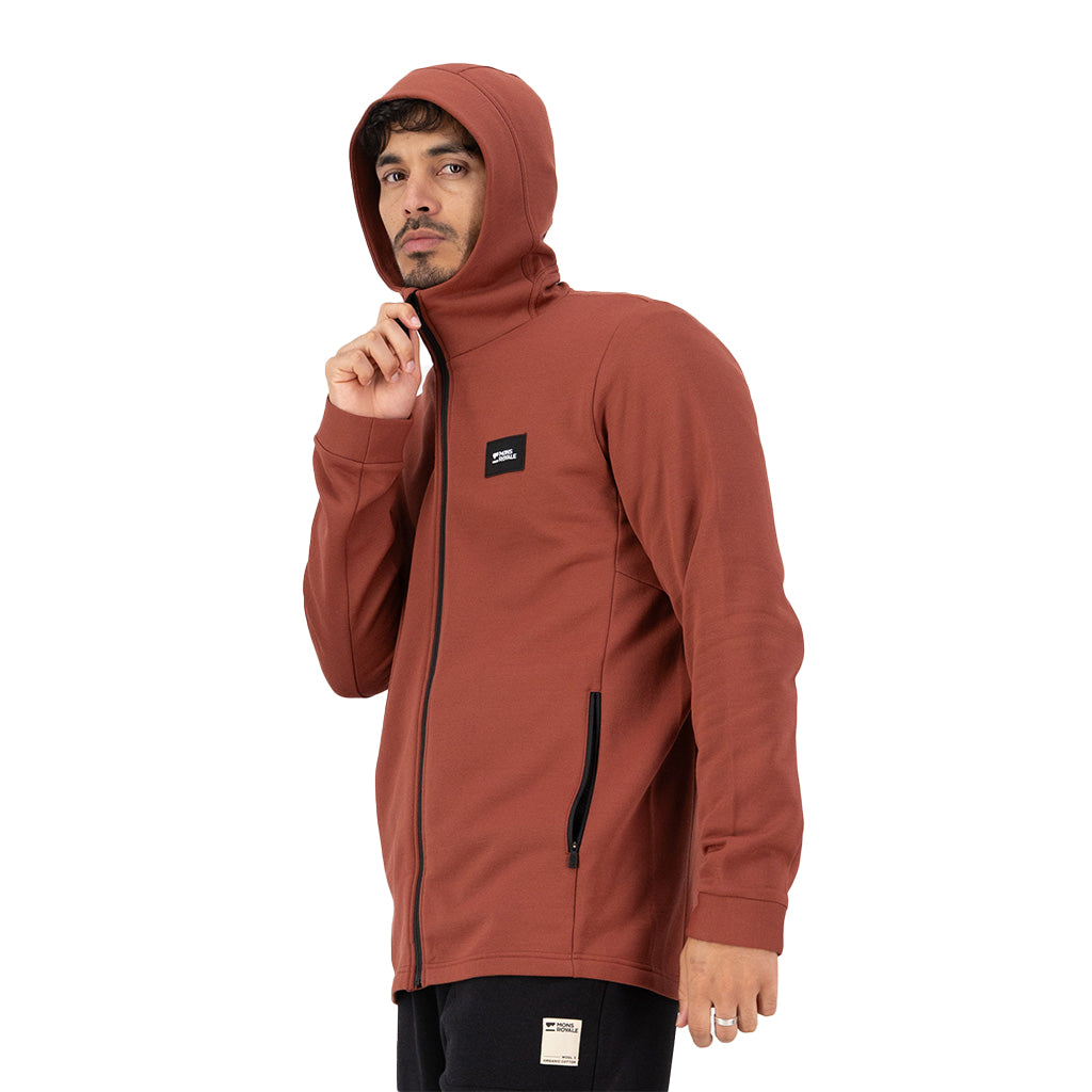 Arcadia Merino Fleece Hoody - Sienna