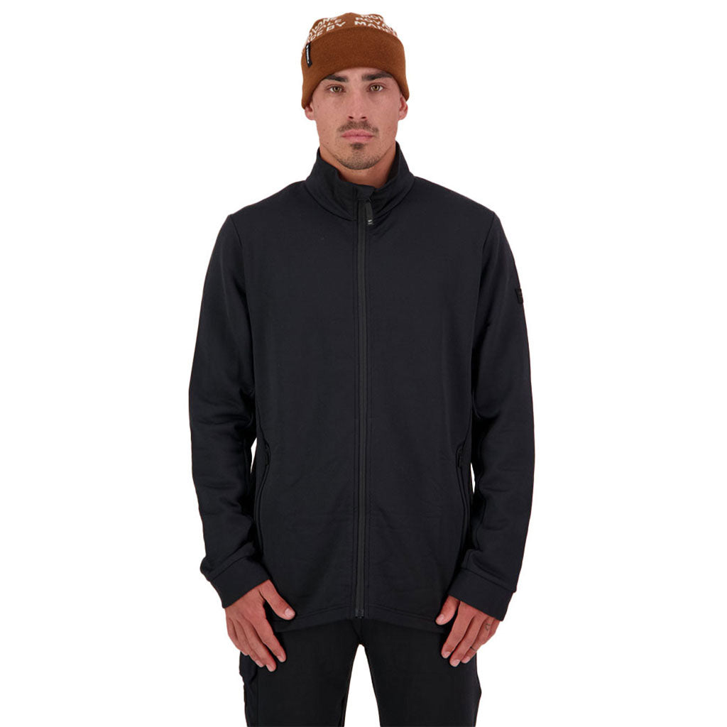Arcadia Merino Fleece Jacket - Black
