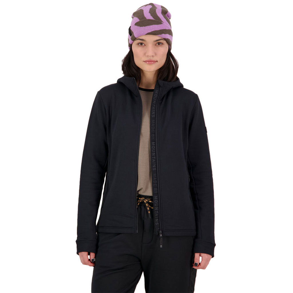 Arcadia Merino Fleece Hoody - Black
