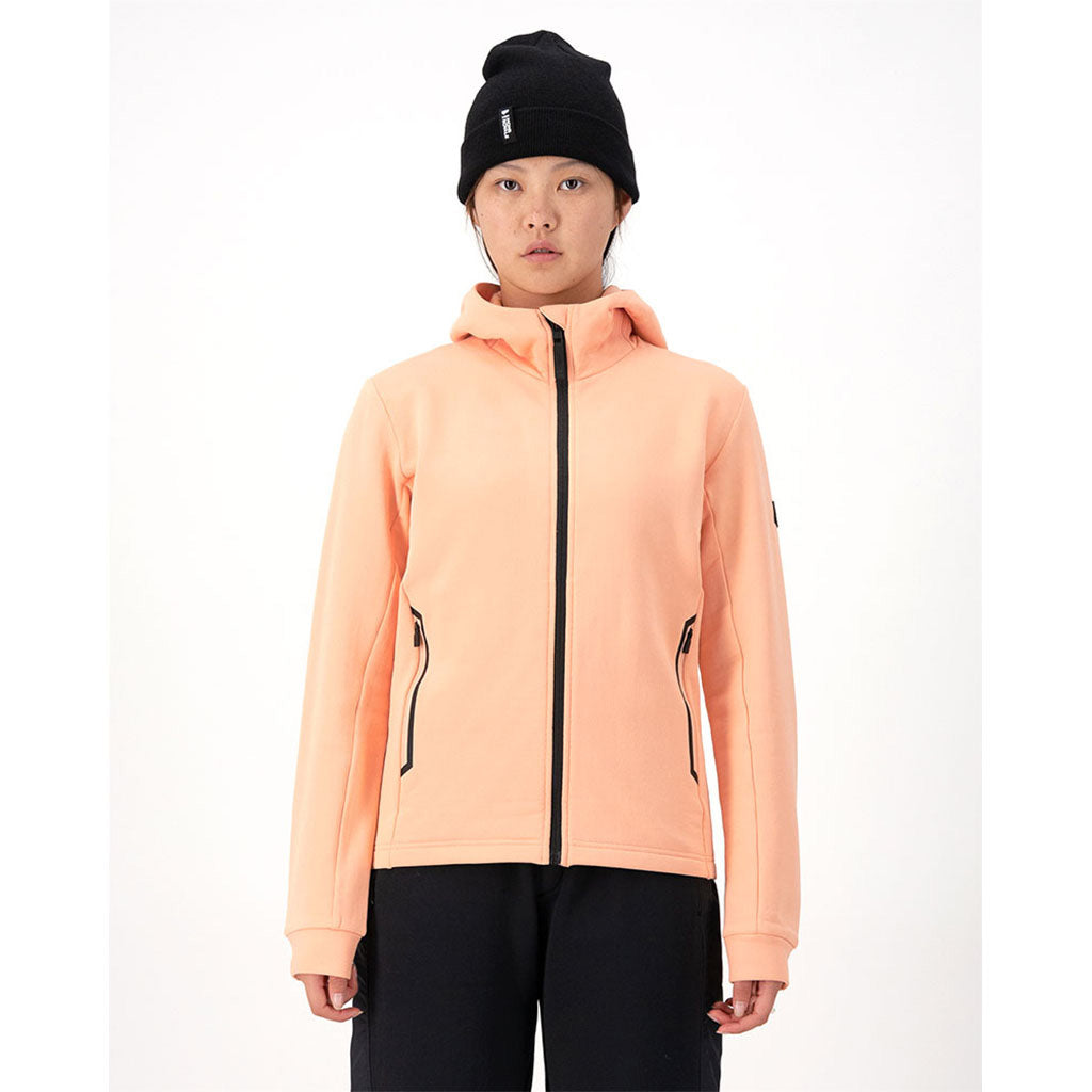 Arcadia Merino Fleece Hoody Melon