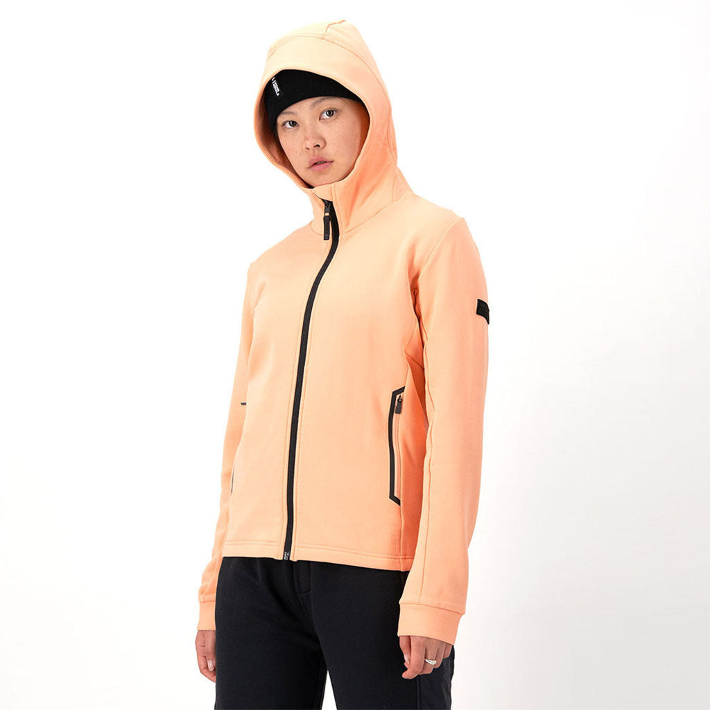 Arcadia Merino Fleece Hoody Melon