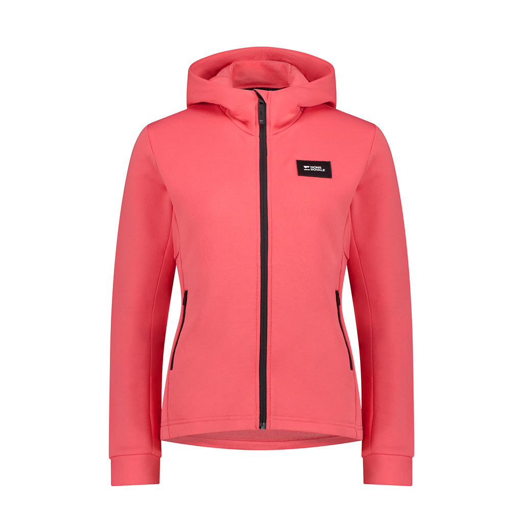 Arcadia Merino Fleece Hoody - Watermelon