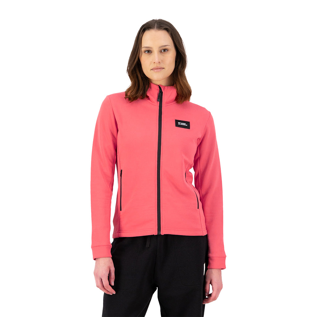 Arcadia Merino Fleece Hoody - Watermelon