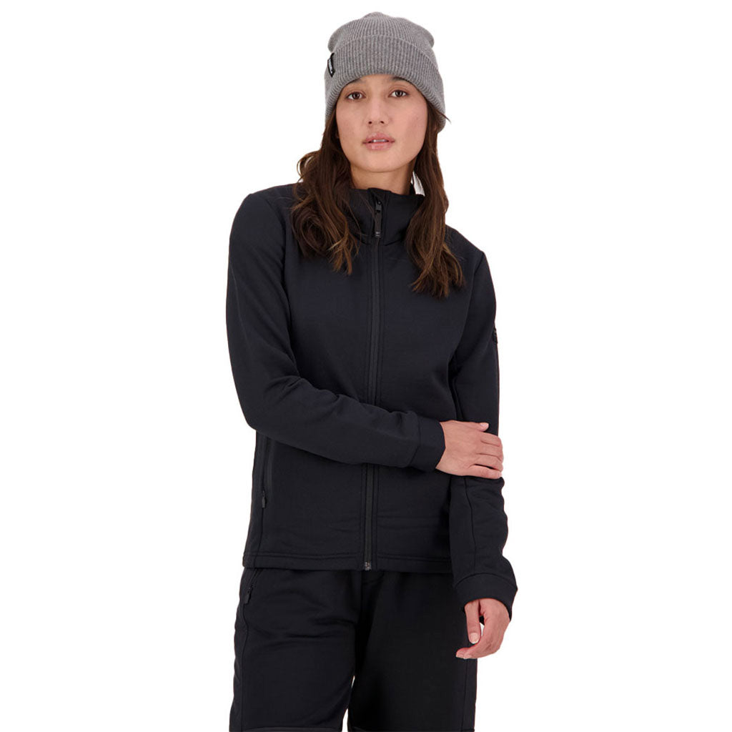 Arcadia Merino Fleece Jacket - Black
