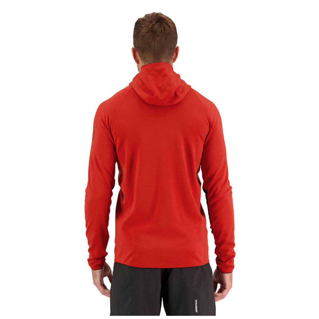 Approach Merino Shift Fleece Hood Retro Red