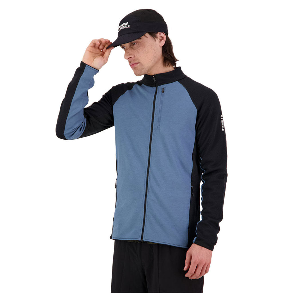 Approach Merino Shift Fleece Jacket - Blue Slate/B