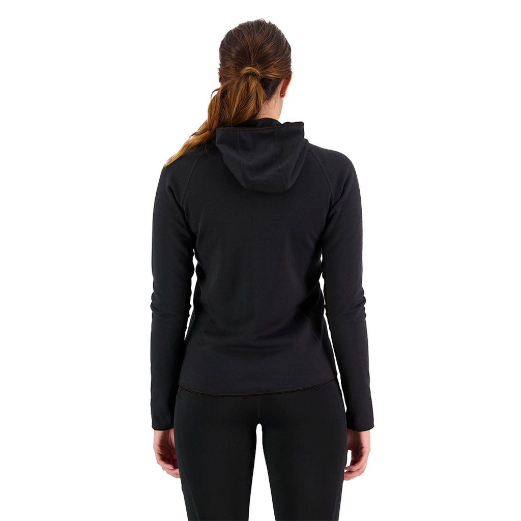Approach Merino Shift Fleece Hood - Black