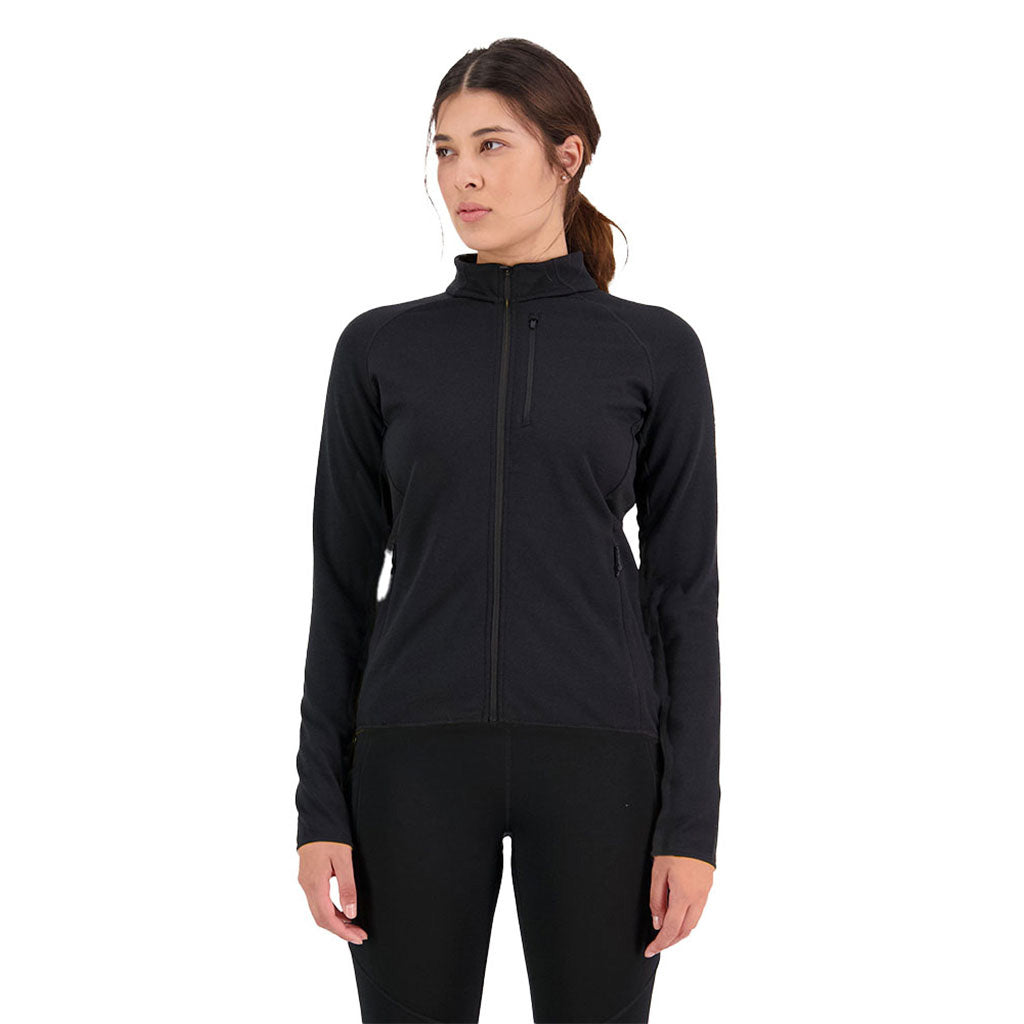 Approach Merino Shift Fleece Jacket - Black