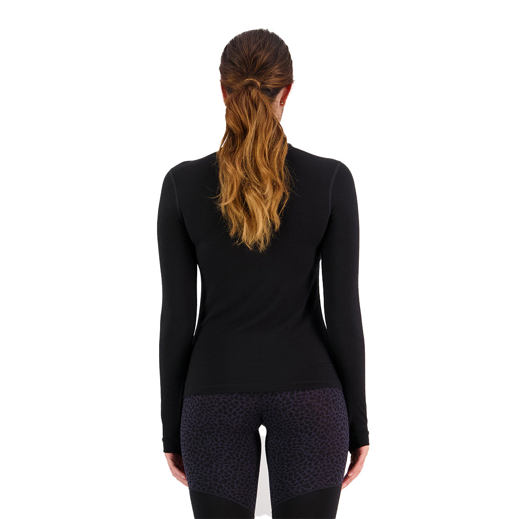 Cascade Merino Base Layer Mock Neck Long Sleeve -