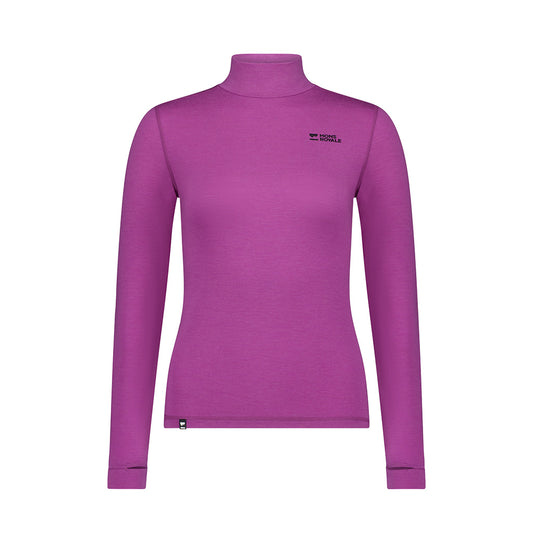 Cascade Merino Base Layer Mock Neck Long Sleeve -
