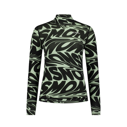 Cascade Merino Base Layer Mock Neck Long Sleeve -