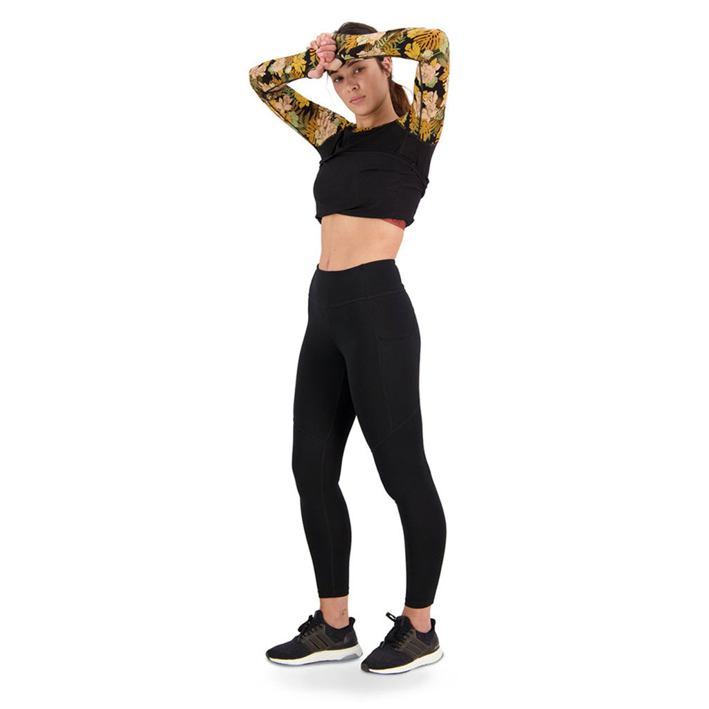 Merino Active Leggings Black