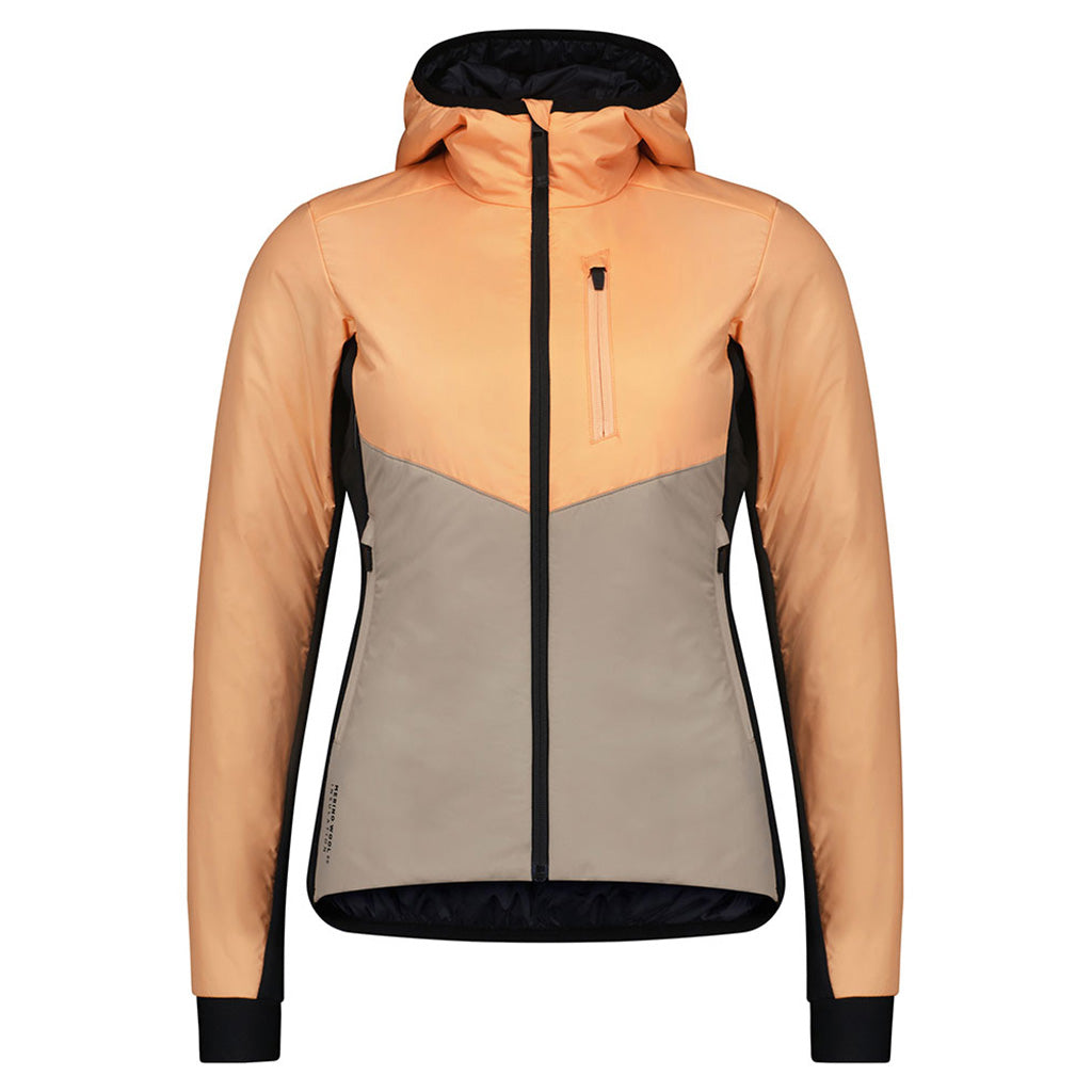 Arete Wool Insulation Hood Melon / Taupe / Black