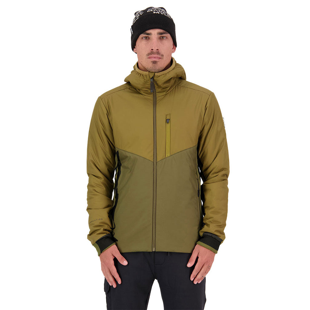 Arete Wool Insulation Hood - Forest Floor