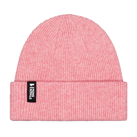 Chunky Logger Merino Beanie - Winter Rose